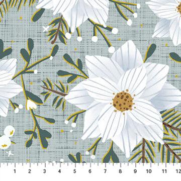 [171353] FIGO Fabrics Winter Dreams 90841M 60 Mint