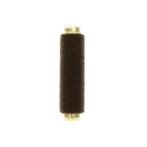 [171264] Sue Spargo Ellana 12wt(28/2) Wool/Acrylic Blend Thread 70yd EN52 Dark Chocolate