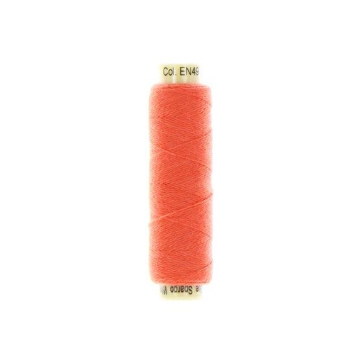 [171261] Sue Spargo Ellana 12wt(28/2) Wool/Acrylic Blend Thread 70yd EN49 Kumquat