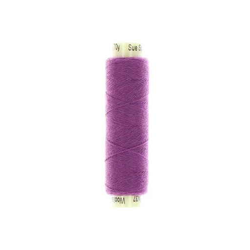 [171249] Sue Spargo Ellana 12wt(28/2) Wool/Acrylic Blend Thread 70yd EN37 Very Berry