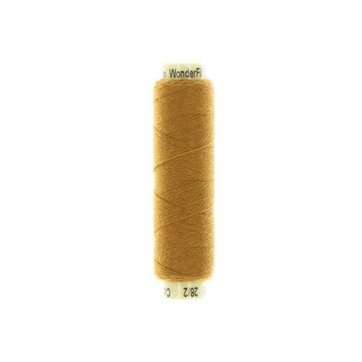 [171247] Sue Spargo Ellana 12wt(28/2) Wool/Acrylic Blend Thread 70yd EN35 Old Gold