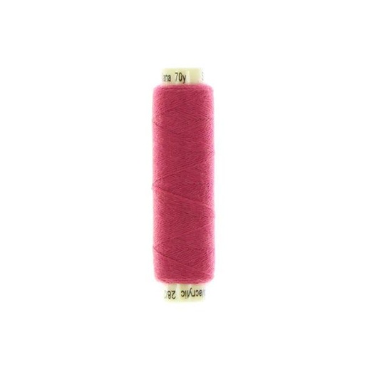 [171234] Sue Spargo Ellana 12wt(28/2) Wool/Acrylic Blend Thread 70yd EN22 Raspberry