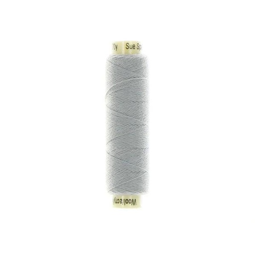 [171213] Sue Spargo Ellana 12wt(28/2) Wool/Acrylic Blend Thread 70yd EN01 Pearl Grey