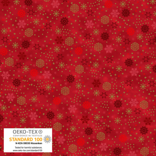 [171876] We Love Christmas 4591-404 RedGold