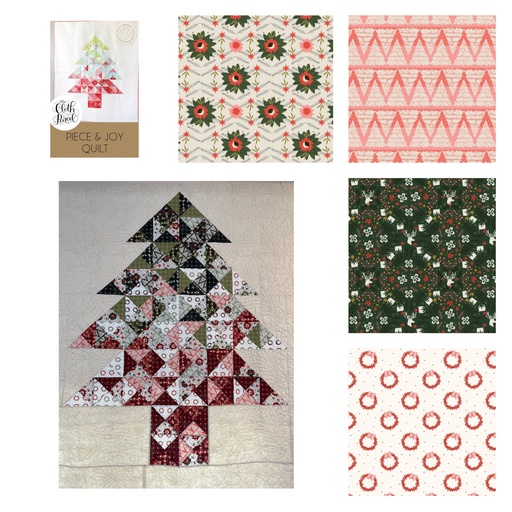 [172007] Piece & Joy Tinsel Quilt Kit