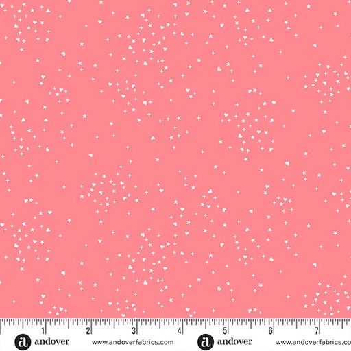 [170781] Andover Fabrics Heart Stars A 1091 E