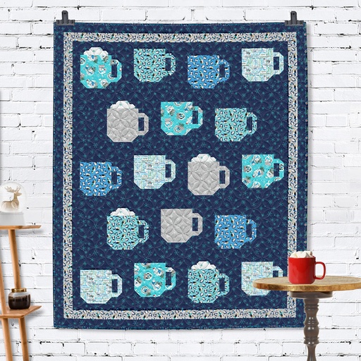 [172200] Mod Mugs Snow Drift Quilt Kit