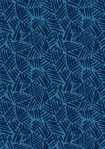 [172218] Hajime SH10 Dark Blue Brushstrokes