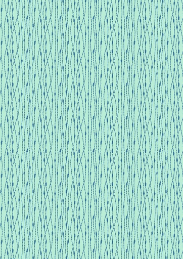 [172217] Hajime SH11 Light Blue Stitch Stripe