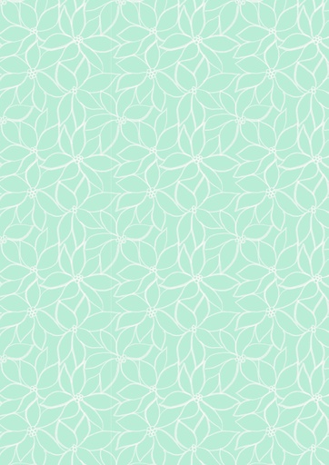 [172212] Hajime SH16 Linear Flower Light Blue