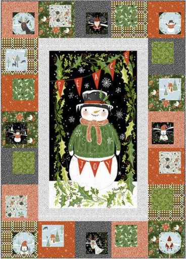 [172229] On a Jaunt Winter Joy Quilt Kit