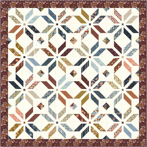 [172230] Summer Breeze Folk & Lore Quilt Kit