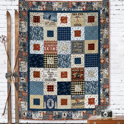 [172387] Pandemonium Snow Mountain Quilt Kit