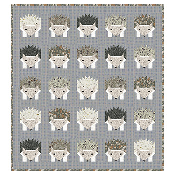 [172604] Hazel Hedgehog Grassland Quilt Kit