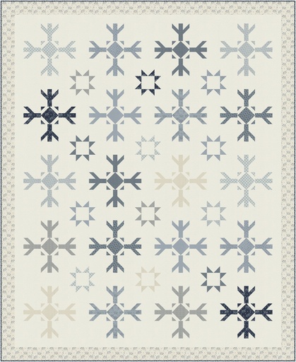 [172610] Stars & Snowflakes Snowman Gatherings IV Quilt Kit