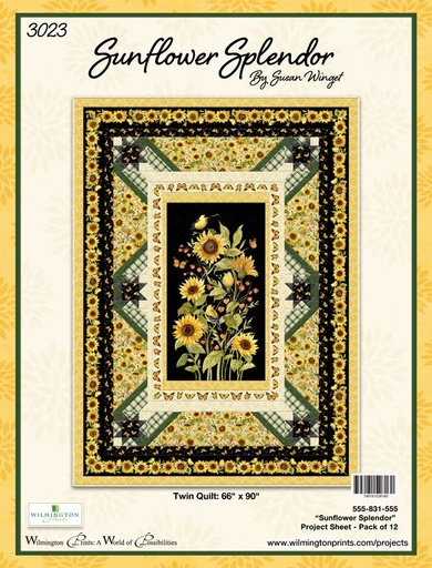 [172611] Sunflower Splendor Quilt Kit