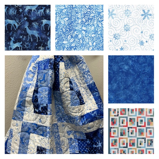 [172842] Windows Snowed In Quilt Kit