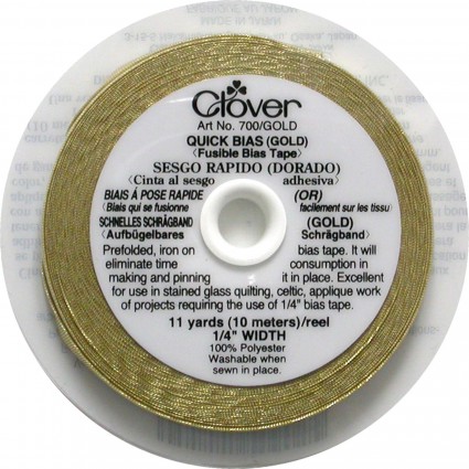 [172872] 1/4" Fusible Quick Bias 700CV-Gold