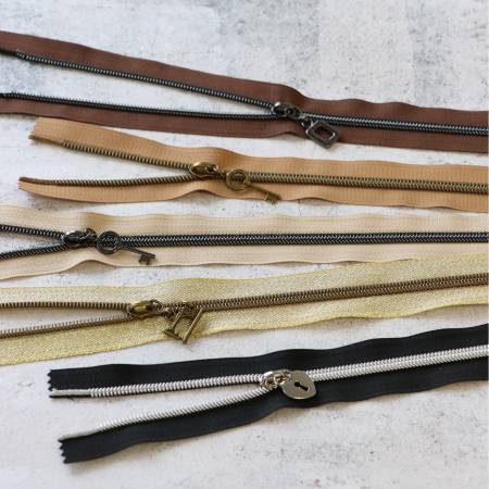 [172894] Vintage Modern Zipper Bundle ZB-VINT