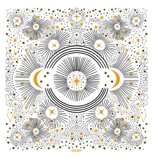 [173102] Constellation Tea Towel GB F518