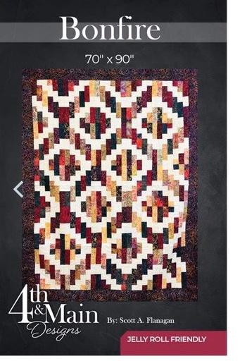 [173220] Bonfire Quilt Pattern P213-BONFIRE