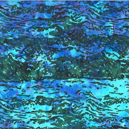 [167219] Bali Batiks Hoffman Challenge Wood Texture U2506 553 Rainforest