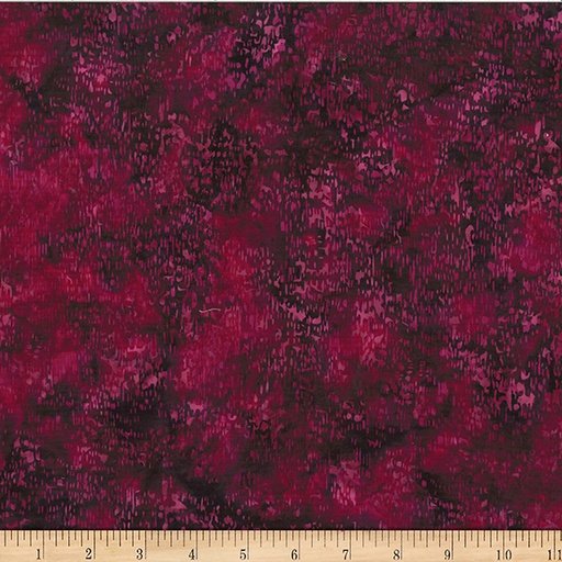 [173568] Bali Batik Line Texture W2588-38 Burgundy