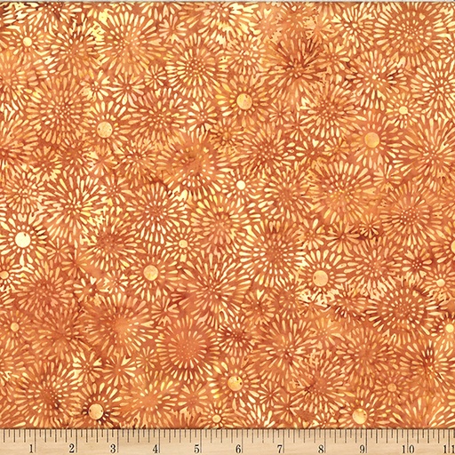 [173583] Bali Batik Petal Burst W2580-415 Chai Tea