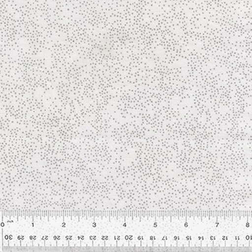 [173772] BeColourful Blush Batik BCB31Q-2 Silver Dots White