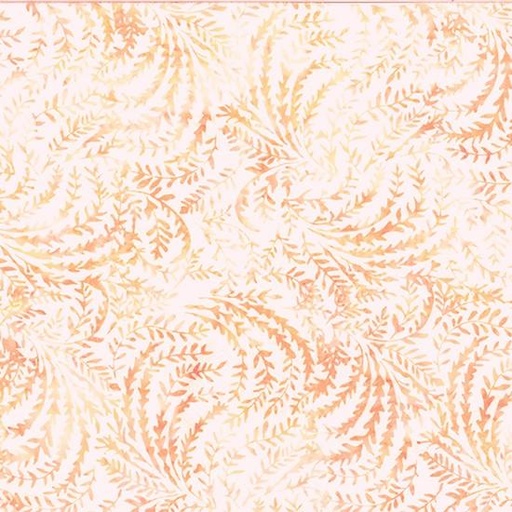 [162955] Bali Batik Leafy T2443-351 Sunny