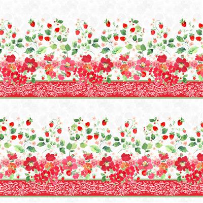 [174256] Berry Sweet Digital Y4349-1 White
