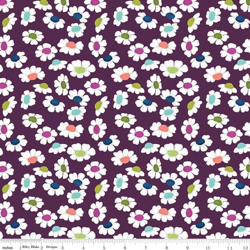 [174689] Fragrant Fields C15222-Eggplant