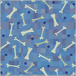 [174711] Fur-ever Friends 54533D-5 Blue
