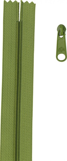 [174718] 4 Yards #4.5 Zipper Chain 16  Pulls ZIPYD-003 Olive