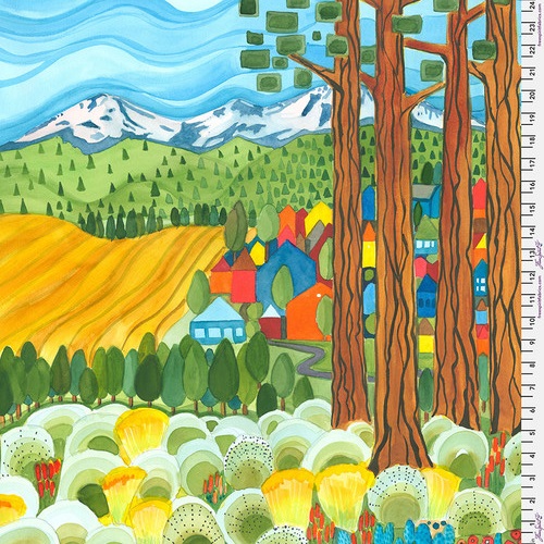 [174738] Sisters Mountain Meadow Panel PWDK001.PANEL