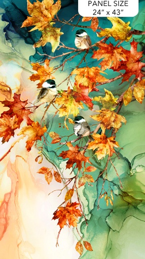 [174919] Autumn Breeze DP28055-66 Panel