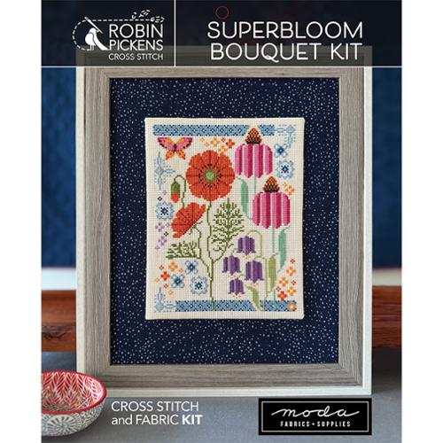 [174966] Superbloom Bouquet Cross Stitch Kit KITCS102