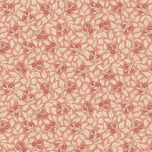 [166428] Andover Fabrics Primrose by Laundry Basket Quilts Botanical Beauty A 524 E Scarlet