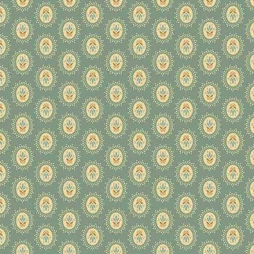 [166448] Andover Fabrics Primrose by Laundry Basket Quilts Cameo A 535 T Robin Egg