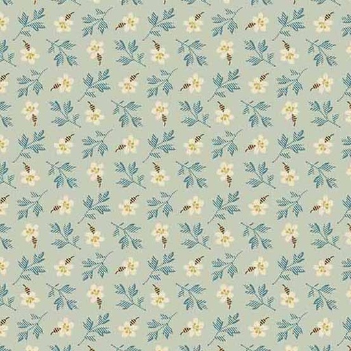 [166446] Andover Fabrics Primrose by Laundry Basket Quilts Petit Bloom A 533 T Sky