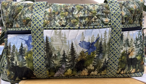 [175124] Travel Duffle 2.1 Fabric Only Kit 2025 Shop Hop
