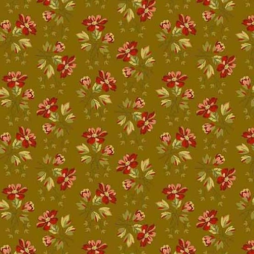 [166443] Andover Fabrics Primrose by Laundry Basket Quilts Wildflower A 531 V Deep Orche