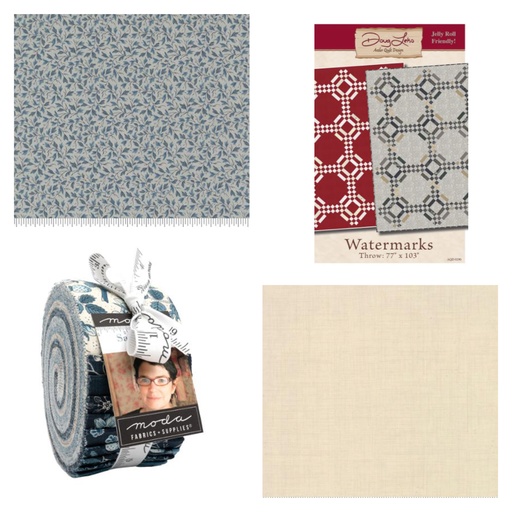 [175282] Watermarks Sacre Bleu Quilt Kit