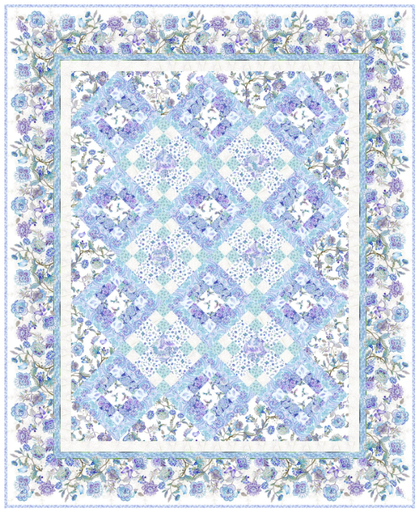 [175331] Daydreams Blue Quilt Kit