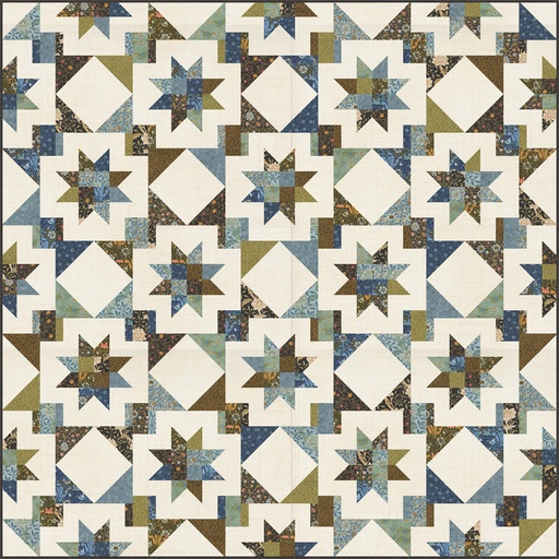 [175372] Early Hours Morris Manor Quilt Kit