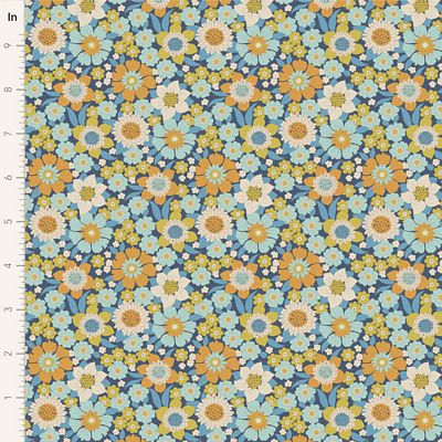 [175378] Tilda Wallflower TIL100603 V15 Blue