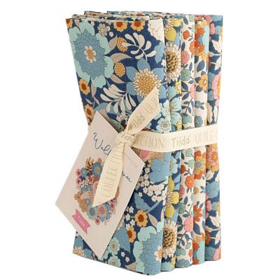 [175398] Tilda Wallflower FQ Bundle TIL300234 Blue