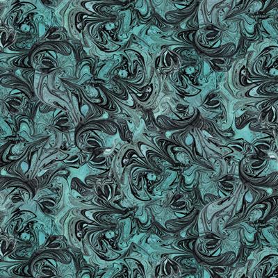 [175473] Clothworks Faboolous Y4482-104 Teal