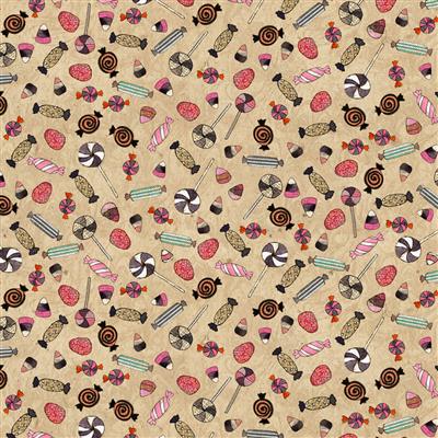 [175477] Clothworks Faboolous Y4484-64 Light Caramel