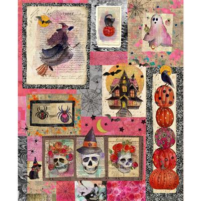 [175480] Clothworks Faboolous Y4472-55 Panel Multi Color